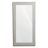 Espelho De Luxo Branco Moldura Trabalhada 40x120